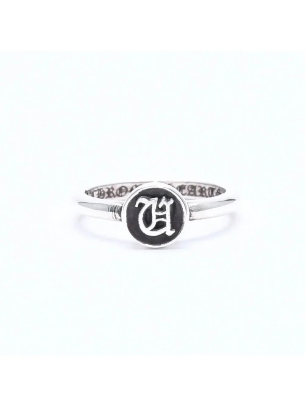 Chrome Hearts Bubblegum Ring Initial U